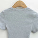 Women's Square Collar Slim-Fit Stretch Crop Top