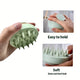 Silicone Scalp Shampoo Brush and Body Massage Bath Brush