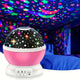 USB Starry Night Light Projector with 9 Color Modes