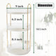 3-Tier Rotating Clear Makeup and Skincare Organizer