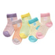 Infant Baby Socks 5-Pack Cotton Mesh Ages 0-2