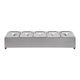 Stainless Steel Countertop Spice Rack and Pan Organizer