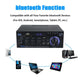 800W 2-Channel Bluetooth 5.0 HiFi Mini Stereo Amplifier