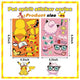 Pokemon Pikachu DIY Puzzle Face Stickers 8-16 Sheets