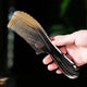 Natural Buffalo Horn Anti-Static Fine Tooth Massage Comb