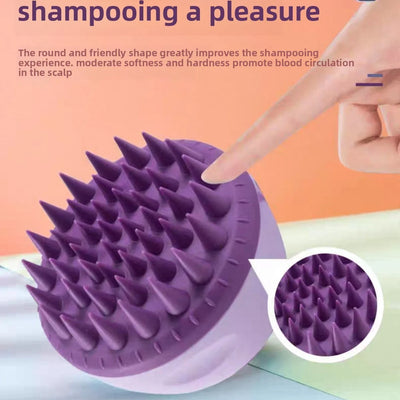 Silicone Scalp Shampoo Massage Brush