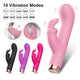 2-in-1 Rabbit Clitoral and Vaginal Vibrator