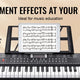 61-Key Portable Digital Piano Keyboard for Beginners