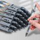 Fine Point Retractable Black Gel Pens 13 to 30-Pack