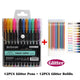Metallic Glitter Gel Pens with Refills 12 or 24-Pack