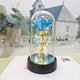 LED Eternal Rose Glass Flower Gift for Women