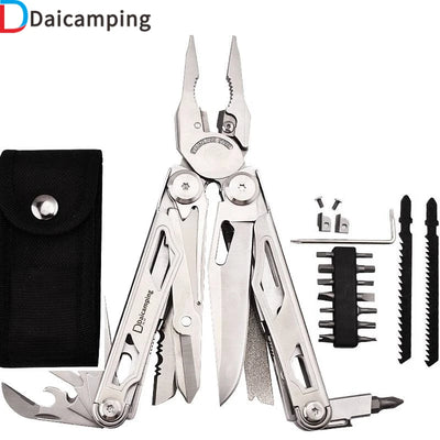 Daicamping DL30 EDC Multitool with Folding Knife and Pliers