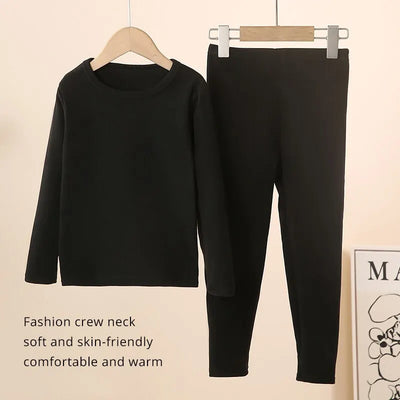 Kids' 2-Piece Thermal Underwear Sweater and Pants Set