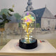LED Eternal Rose Glass Flower Gift for Women