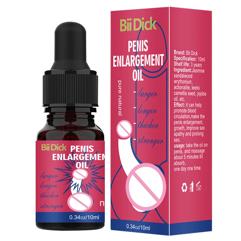 Male Intimate Performance Massage Oil