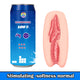 Hidden Canned Male Masturbator Compact Design