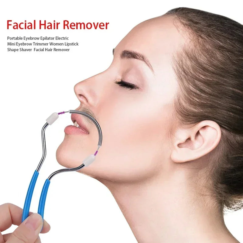 Women's Facial Hair Removal Spring Device