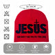 Windproof Letters Knitted Cold Weather Hat Unisex