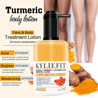 AILKE Organic Turmeric Skin Care Brightening Set