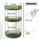 3-Tier Rotating Clear Makeup and Skincare Organizer
