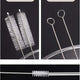 Reusable Stainless Steel Metal Straws 4-Pack with Case