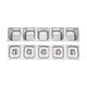 Stainless Steel Countertop Spice Rack and Pan Organizer