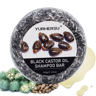 Black Castor 2-in-1 Shampoo and Conditioner Bar 60g