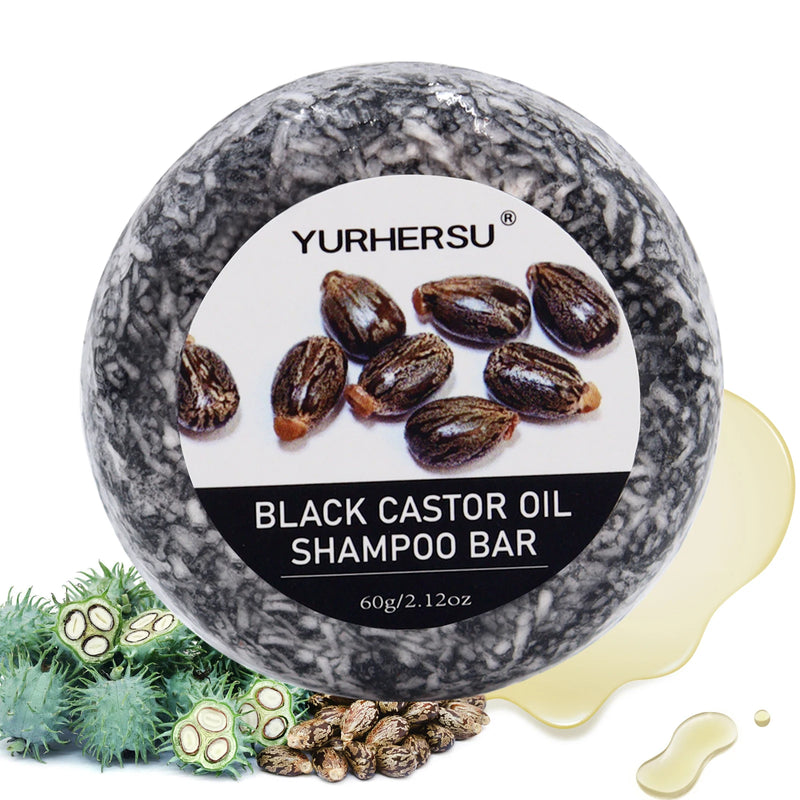 Black Castor 2-in-1 Shampoo and Conditioner Bar 60g