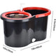 360 Spin Mop and Bucket Set with 3 Microfiber Heads