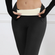 Women's Fleece-Lined Flared Thermal Leggings