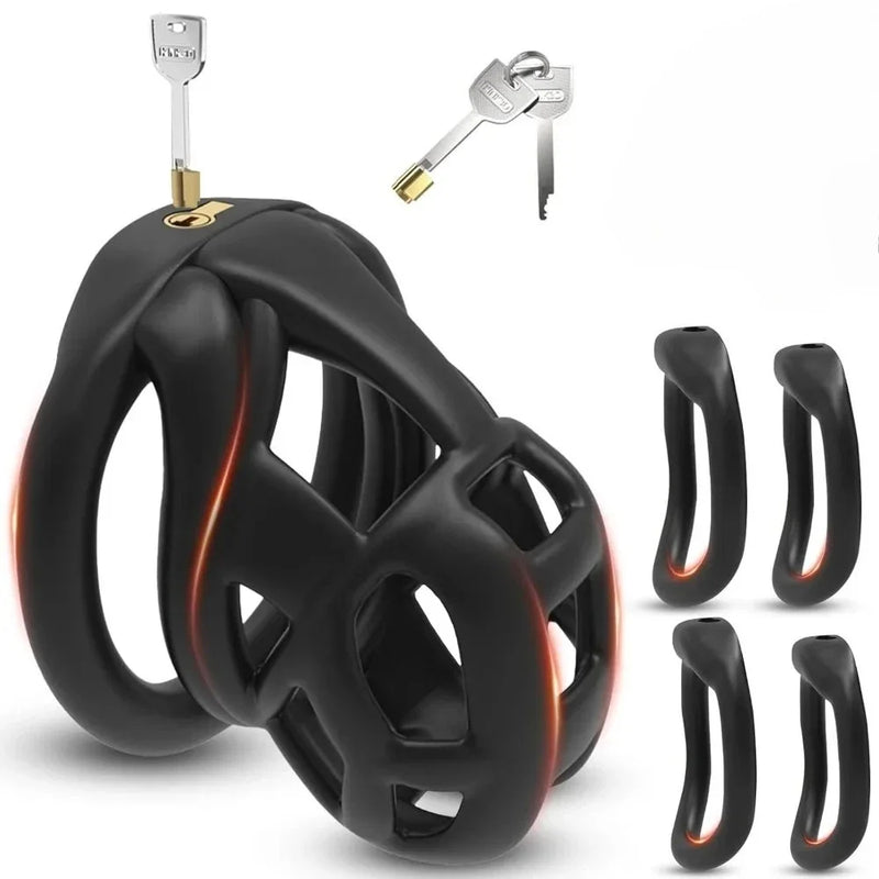 3D Chastity Cage with Invisible Lock