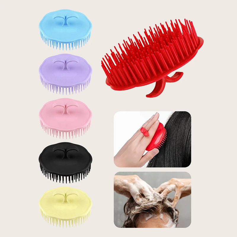 Scalp Shampoo Massage Comb for Hair Root Care