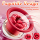 Breast and Clitoral Tongue Stimulator Vibrator