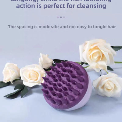 Silicone Scalp Shampoo Massage Brush