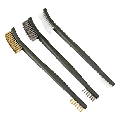 3-Piece Double-End Wire Brush Cleaning Set