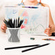 7-in-1 Rainbow Multicolor Wood Pencils 10-Pack