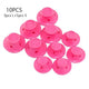Mushroom Silicone Wave Hair Curlers 10-20 Pack