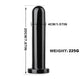 Crystal Glass G-Spot Dildo and Anal Plug