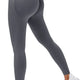 Women's Seamless High-Waist Push-Up Knit Gym Leggings