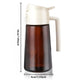 2-in-1 470ml Light-Blocking Oil Sprayer and Dispenser Bottle