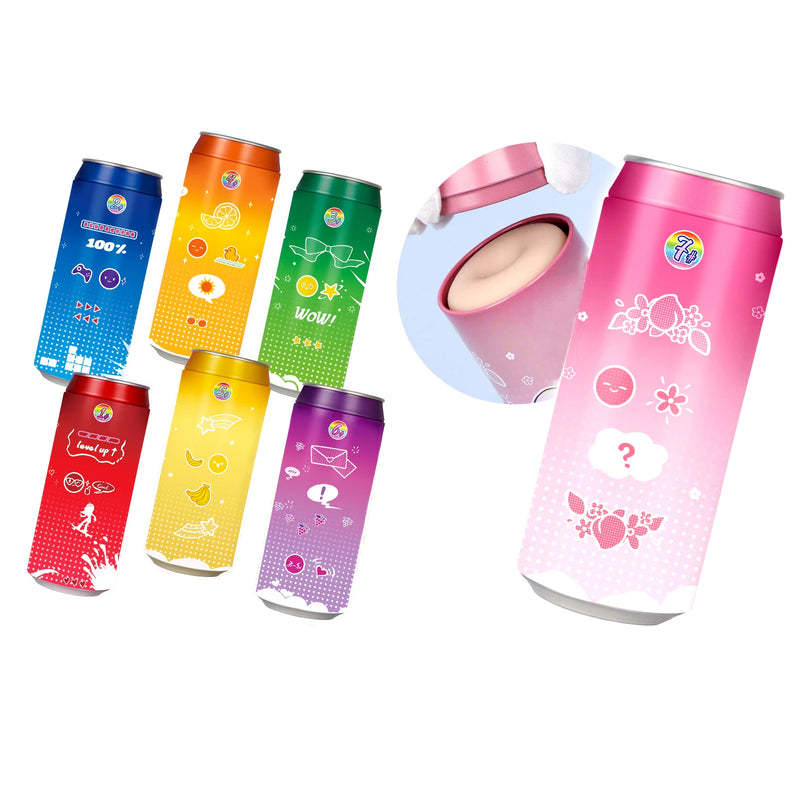 Hidden Canned Male Masturbator Compact Design