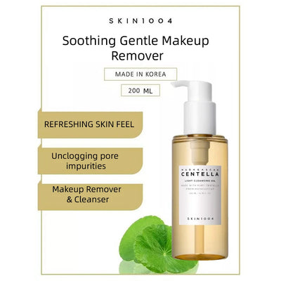 Korean Centella Cleansing Oil Makeup Remover and Pore Minimizer