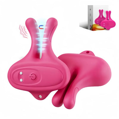 Wearable Nipple Clip G-Spot Vibrator