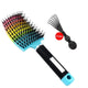 Bristle Exfoliating Hair Brush for Curly Wavy Hair
