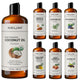 USDA Organic Cold-Pressed Coconut Oil for Skin Face and Hair