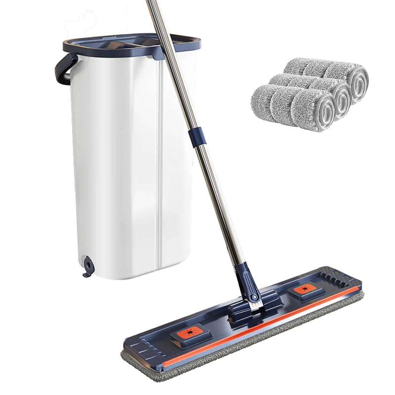 Clean and Dirty Water Separation Mop and Bucket Set