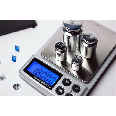 500g High Precision Digital Jewelry Scale 0.01g LCD
