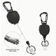 Retractable Badge Reel Clip and ID Holder