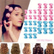 Mushroom Silicone Wave Hair Curlers 10-20 Pack