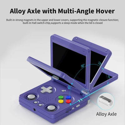 Anbernic RG34XXSP 3.4-Inch Retro Handheld Game Console